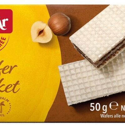 SCHAR WAFER POCKET NOCCIOLA50G