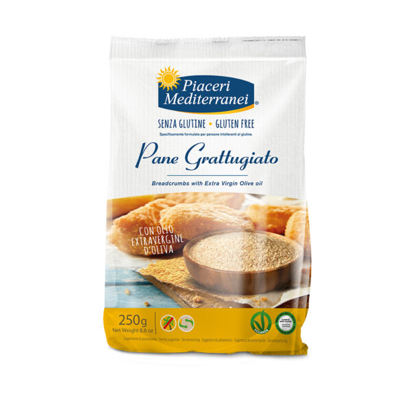 PIACERI MEDIT PANE GRATTUG250G