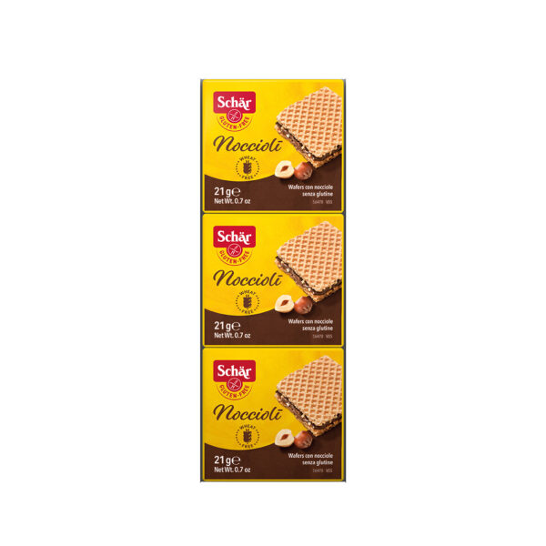 SCHAR NOCCIOLI' WAFERS C/NOC