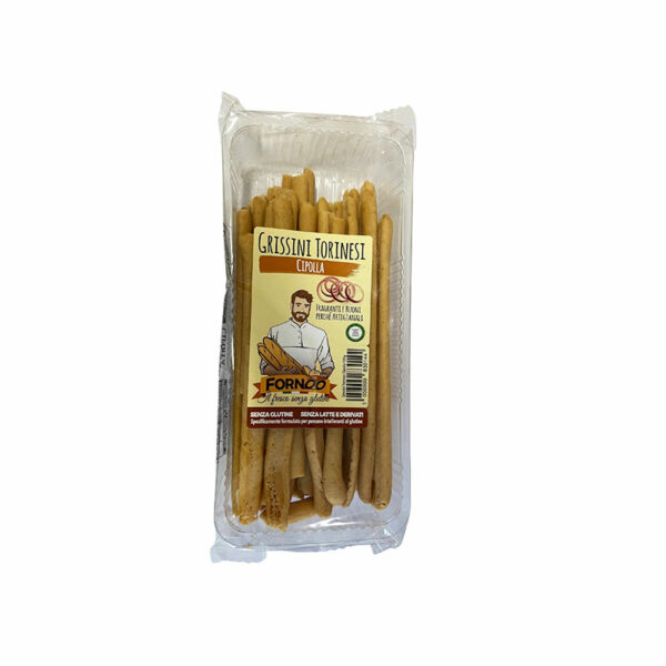 GRISSINI TORINESI CIPOLLA 120G